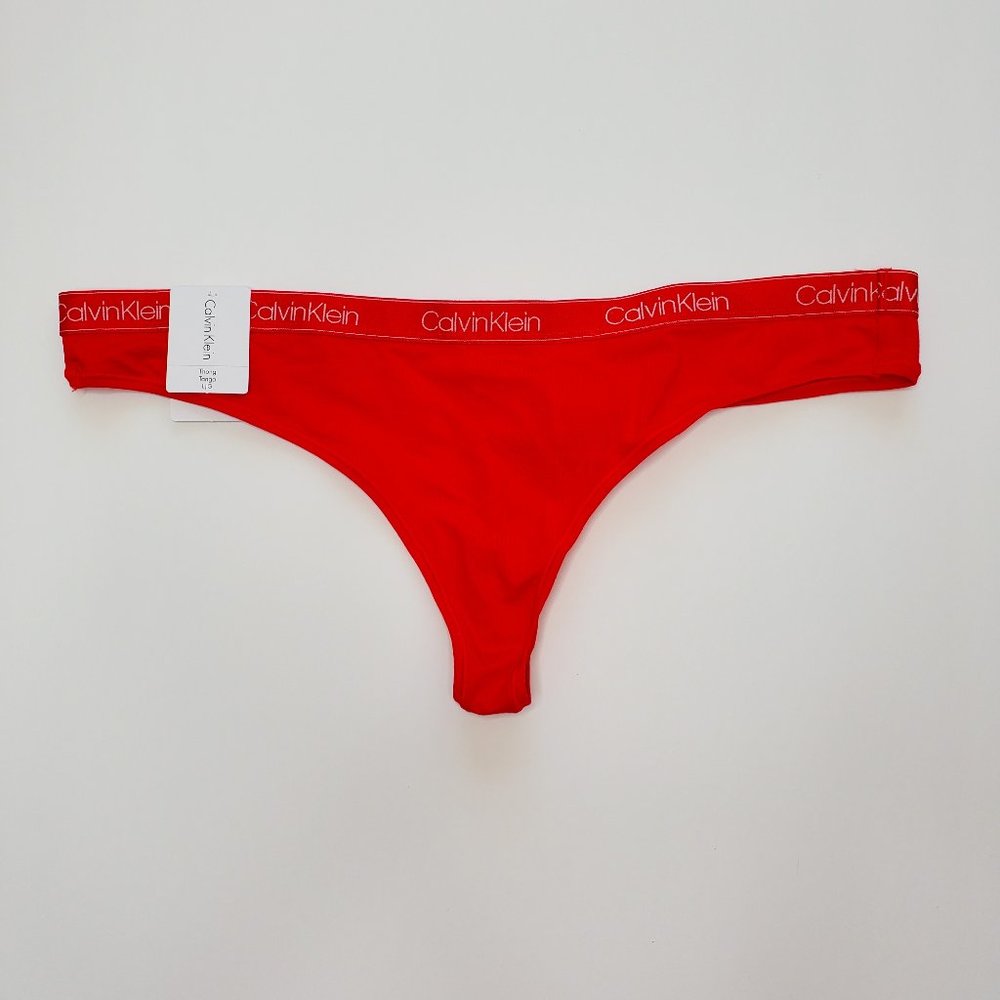 3 for $25 - Calvin Klein Red Thong
